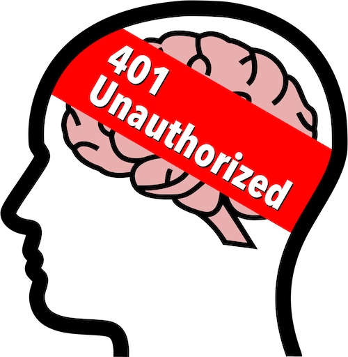 My Brain Response: 401 Unauthorized