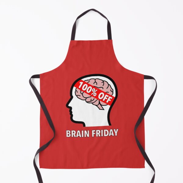 Brain Friday - 100% Off Apron product image