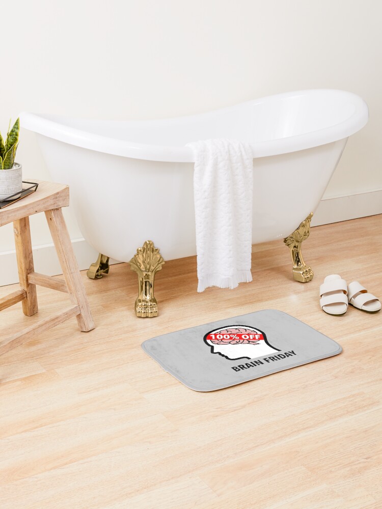 Brain Friday - 100% Off Bath Mat product image