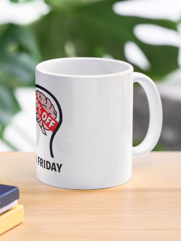 Brain Friday - 100% Off Classic Mug product image