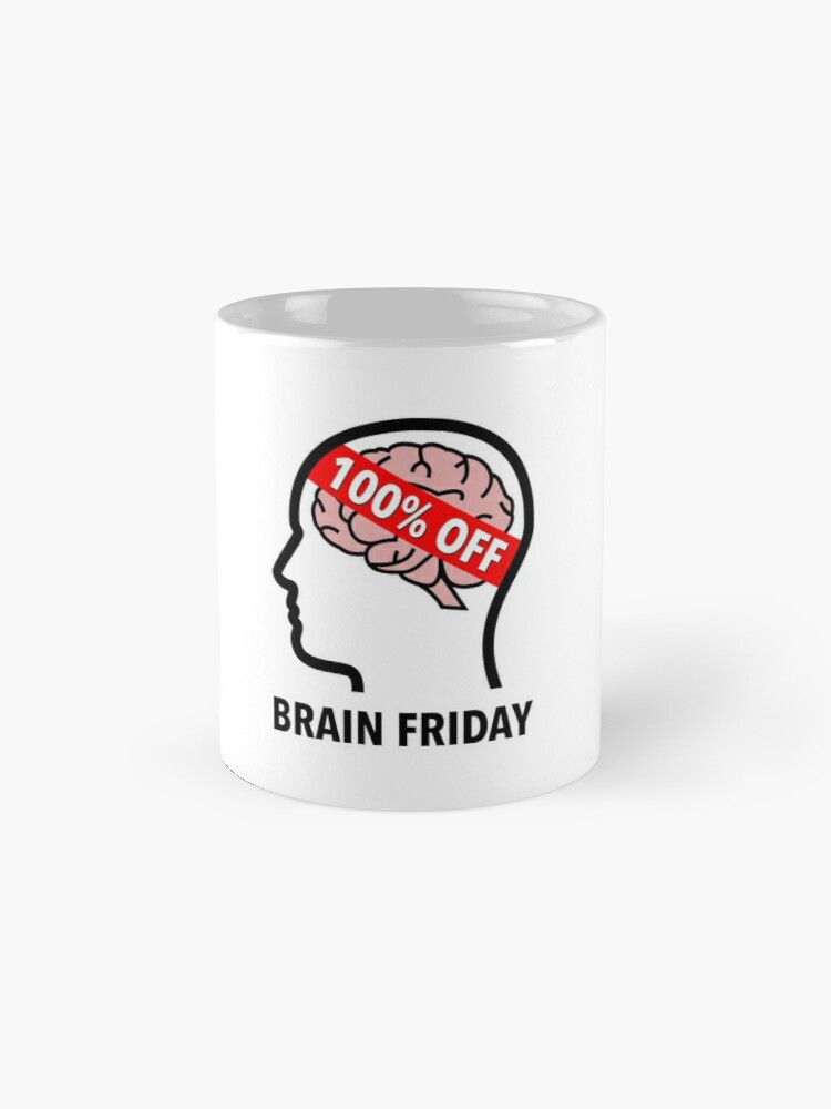 Brain Friday - 100% Off Classic Mug product image