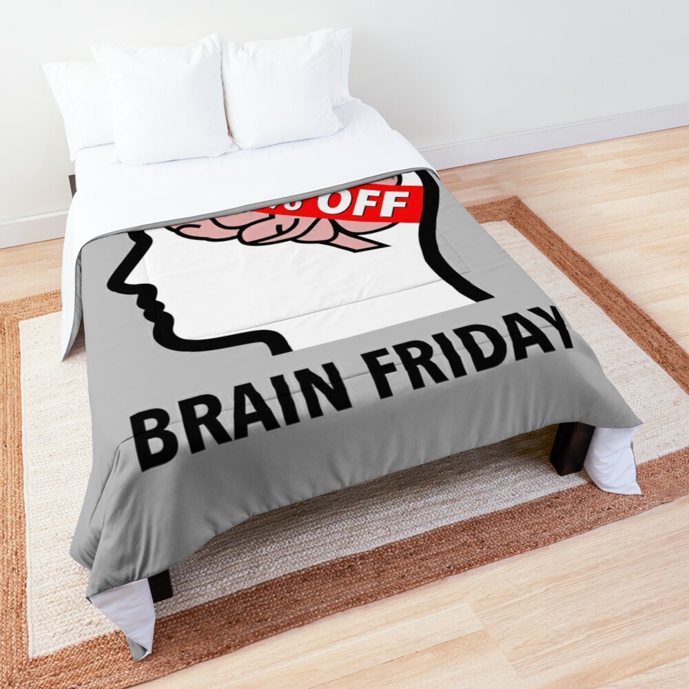 Brain Friday - 100% Off Comforter