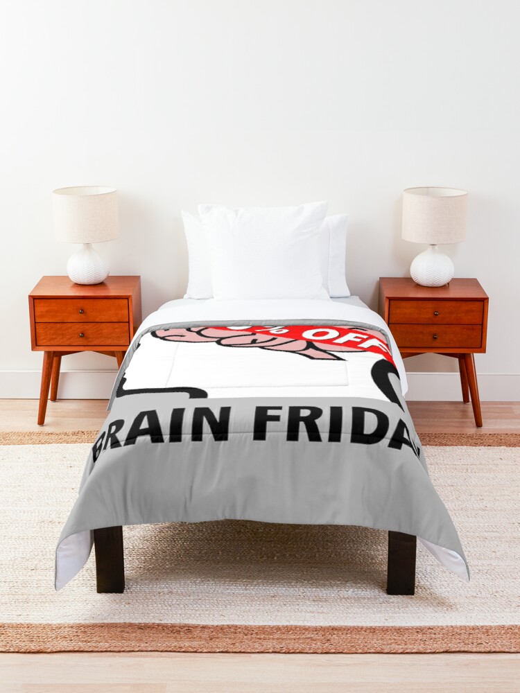 Brain Friday - 100% Off Comforter product image