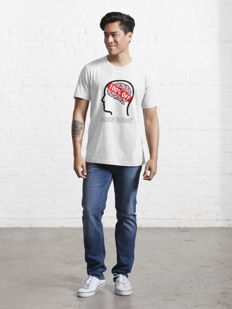 Brain Friday - 100% Off Essential T-Shirt product image
