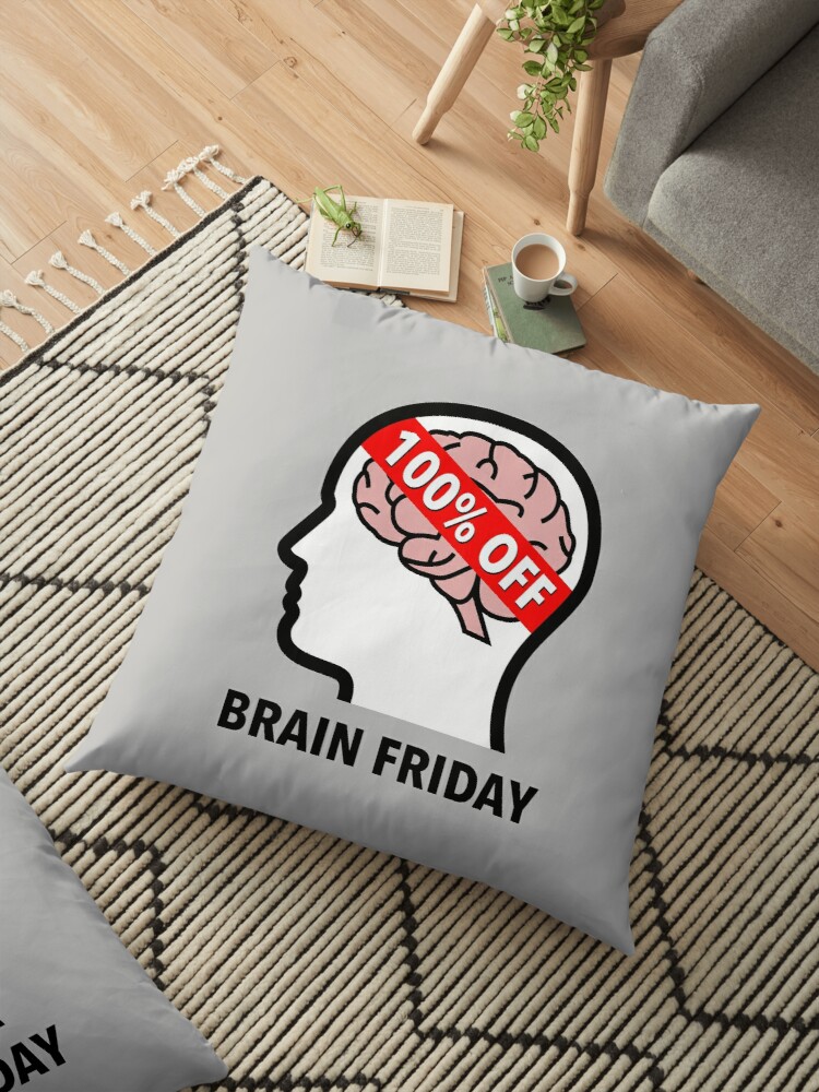 Brain Friday - 100% Off Floor Pillow product image