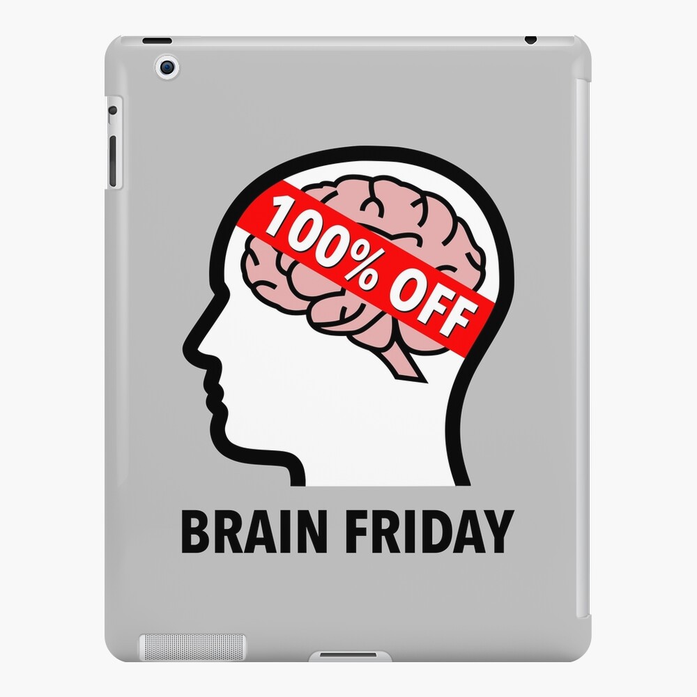 Brain Friday - 100% Off iPad Snap Case