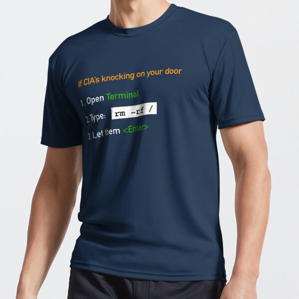 Useful Guide - If CIA's Knocking On Your Door Active T-Shirt product image