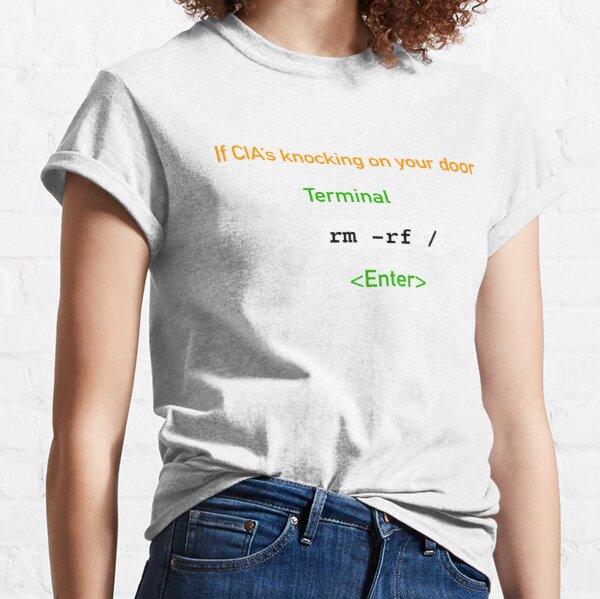 Useful Guide - If CIA's Knocking On Your Door Classic T-Shirt product image