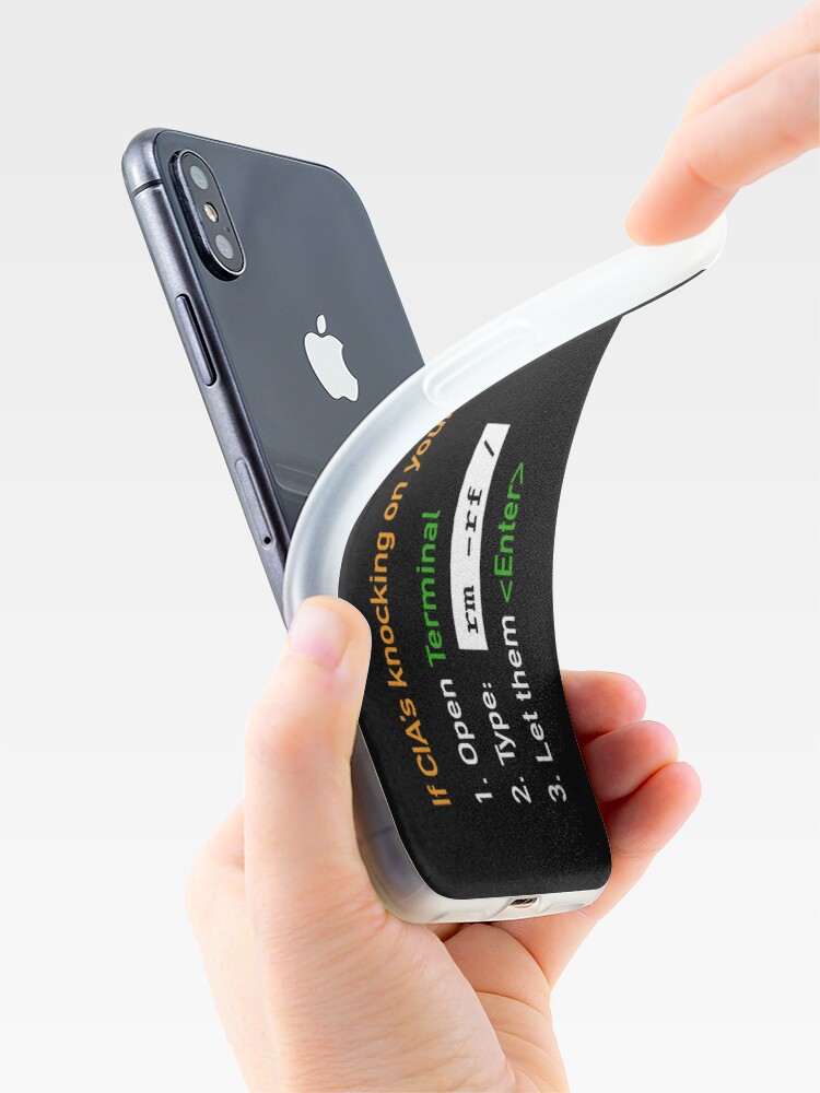 Useful Guide - If CIA's Knocking On Your Door iPhone Tough Case product image
