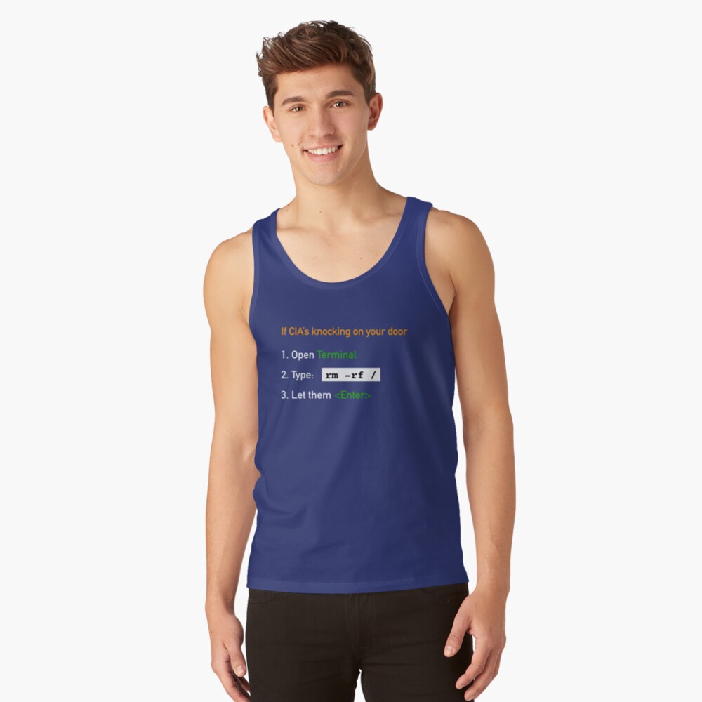 Useful Guide - If CIA's Knocking On Your Door Classic Tank Top