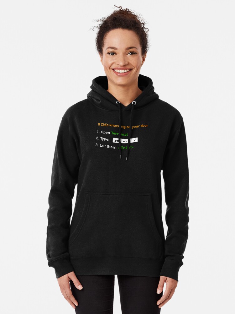 Useful Guide - If CIA's Knocking On Your Door Pullover Hoodie product image