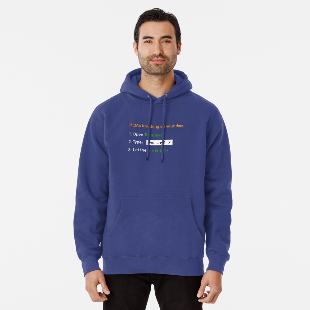 Useful Guide - If CIA's Knocking On Your Door Pullover Hoodie product image