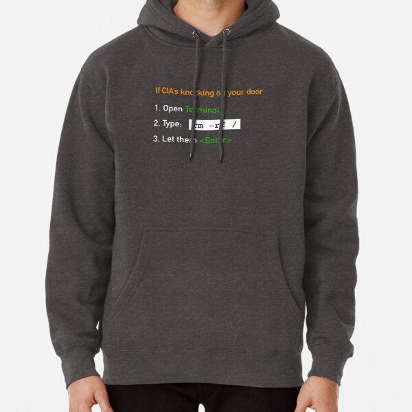 Useful Guide - If CIA's Knocking On Your Door Pullover Hoodie product image