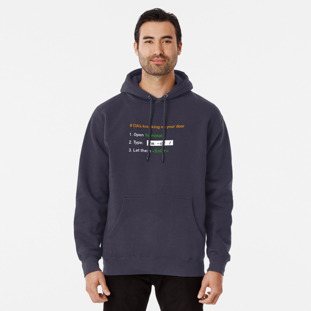 Useful Guide - If CIA's Knocking On Your Door Pullover Hoodie product image