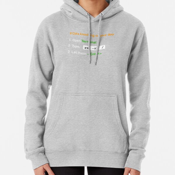 Useful Guide - If CIA's Knocking On Your Door Pullover Hoodie product image