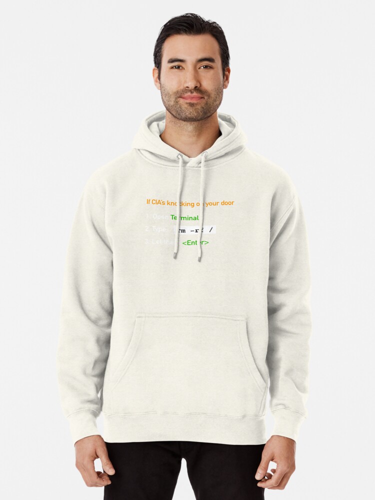 Useful Guide - If CIA's Knocking On Your Door Pullover Hoodie product image