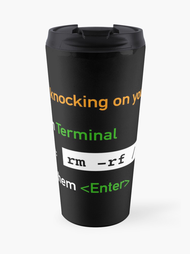 Useful Guide - If CIA's Knocking On Your Door Travel Mug product image