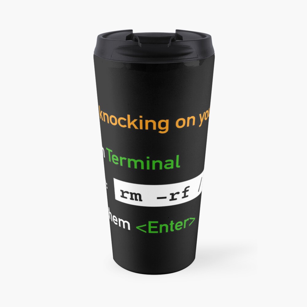 Useful Guide - If CIA's Knocking On Your Door Travel Mug