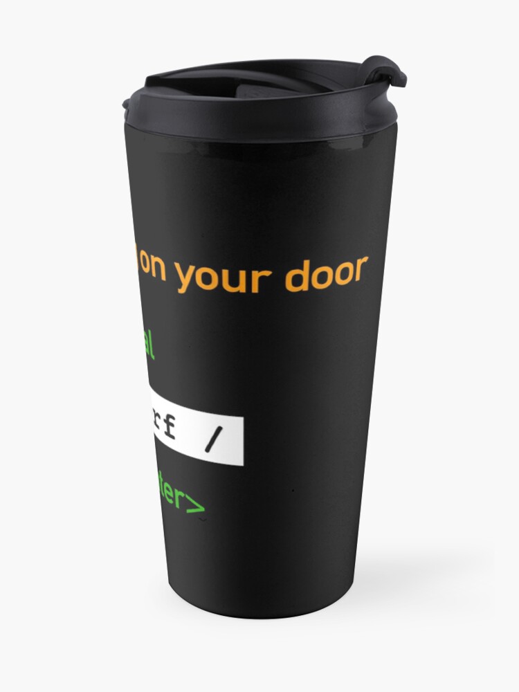 Useful Guide - If CIA's Knocking On Your Door Travel Mug product image