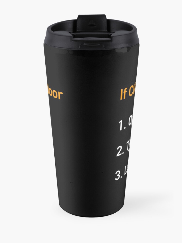 Useful Guide - If CIA's Knocking On Your Door Travel Mug product image