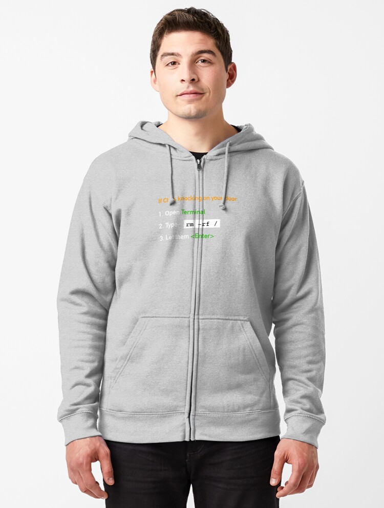 Useful Guide - If CIA's Knocking On Your Door Zipped Hoodie product image