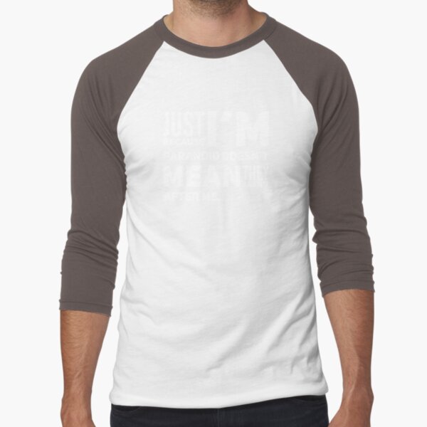 I'm Paranoid So They Are After Me Baseball ¾ Sleeve T-Shirt product image