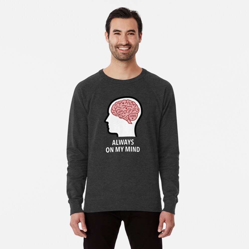 Love Is Always On My Mind Lightweight Sweatshirt product image