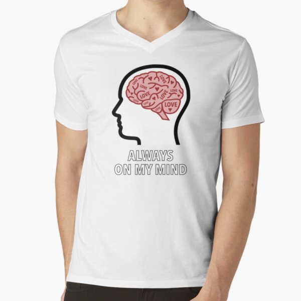 Love Is Always On My Mind V-Neck T-Shirt product image