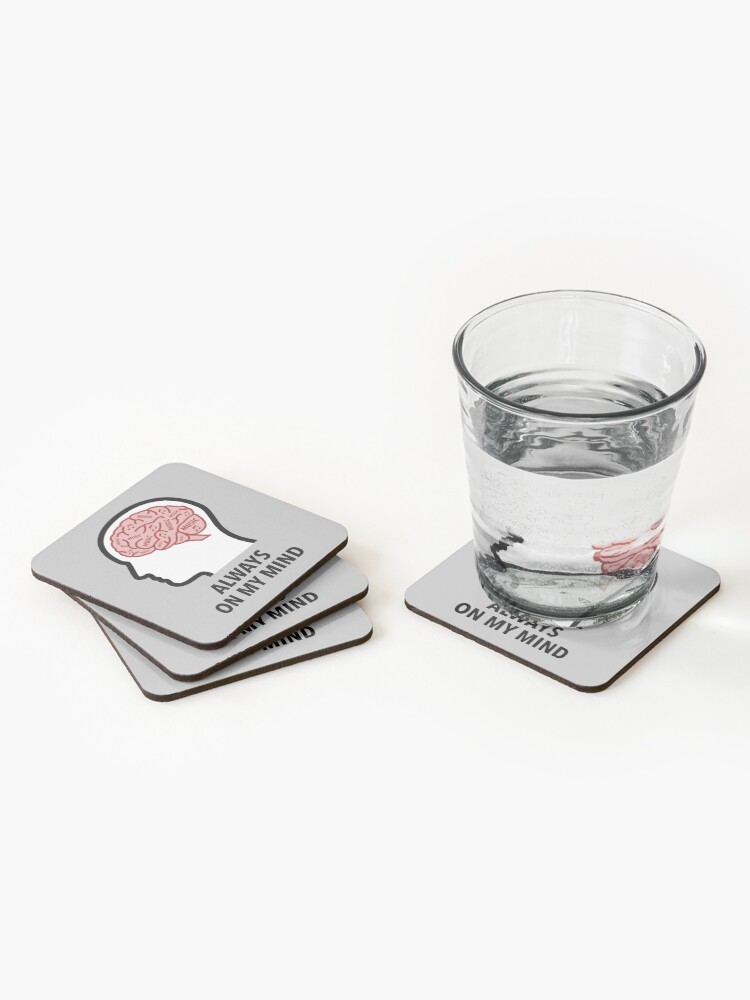 Music Is Always On My Mind Coasters (Set of 4) product image