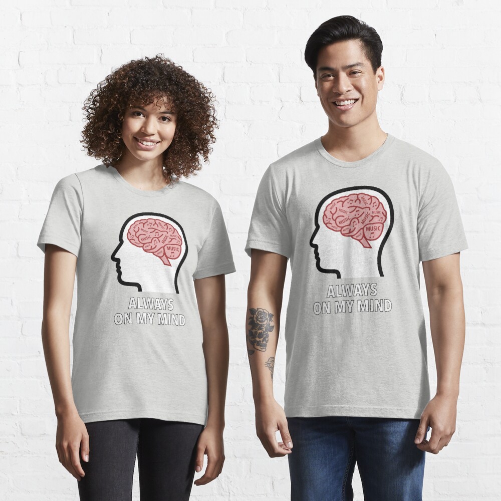 Music Is Always On My Mind Essential T-Shirt product image