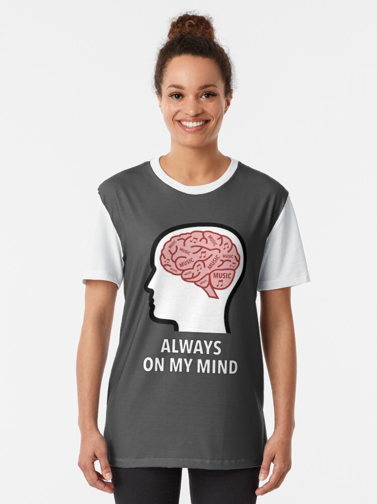 Music Is Always On My Mind Graphic T-Shirt product image