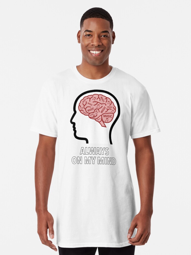 Music Is Always On My Mind Long T-Shirt product image