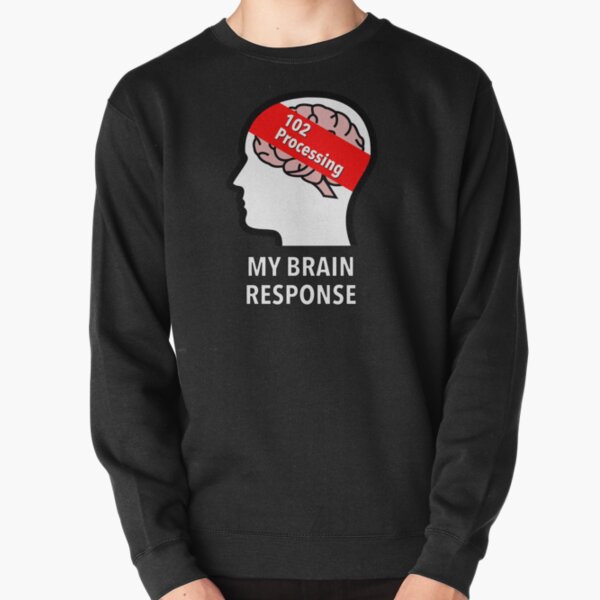 My Brain Response: 102 Processing Pullover Sweatshirt product image