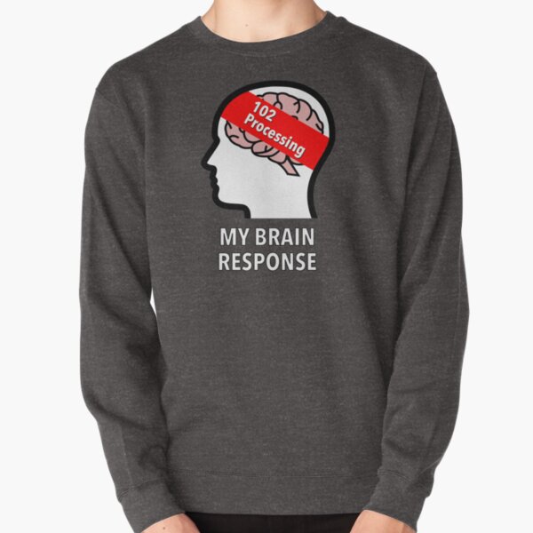 My Brain Response: 102 Processing Pullover Sweatshirt product image