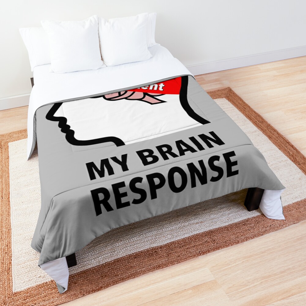 My Brain Response: 204 No Content Comforter product image