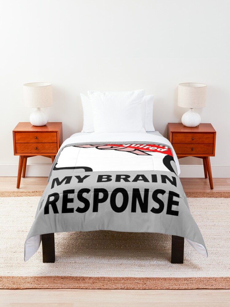 My Brain Response: 402 Payment Required Comforter product image