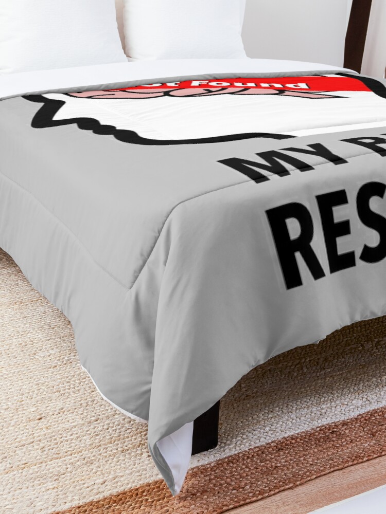 My Brain Response: 404 Not Found Comforter product image