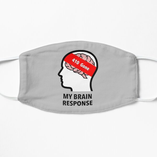 My Brain Response: 410 Gone Flat 2-layer Mask product image