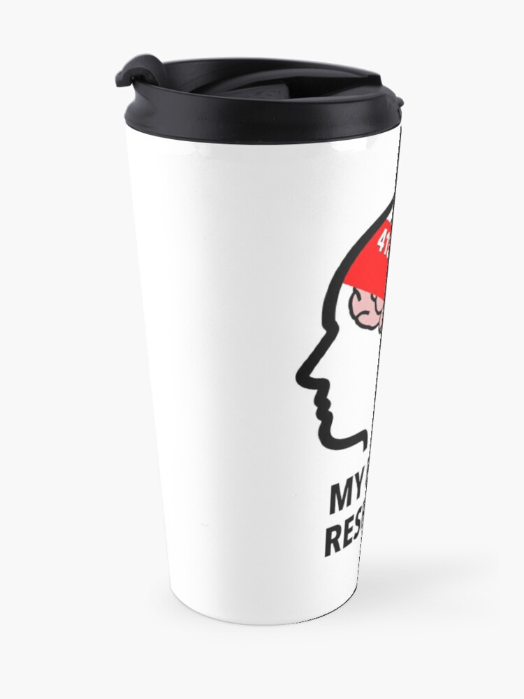 My Brain Response: 413 Payload Too Large Travel Mug product image