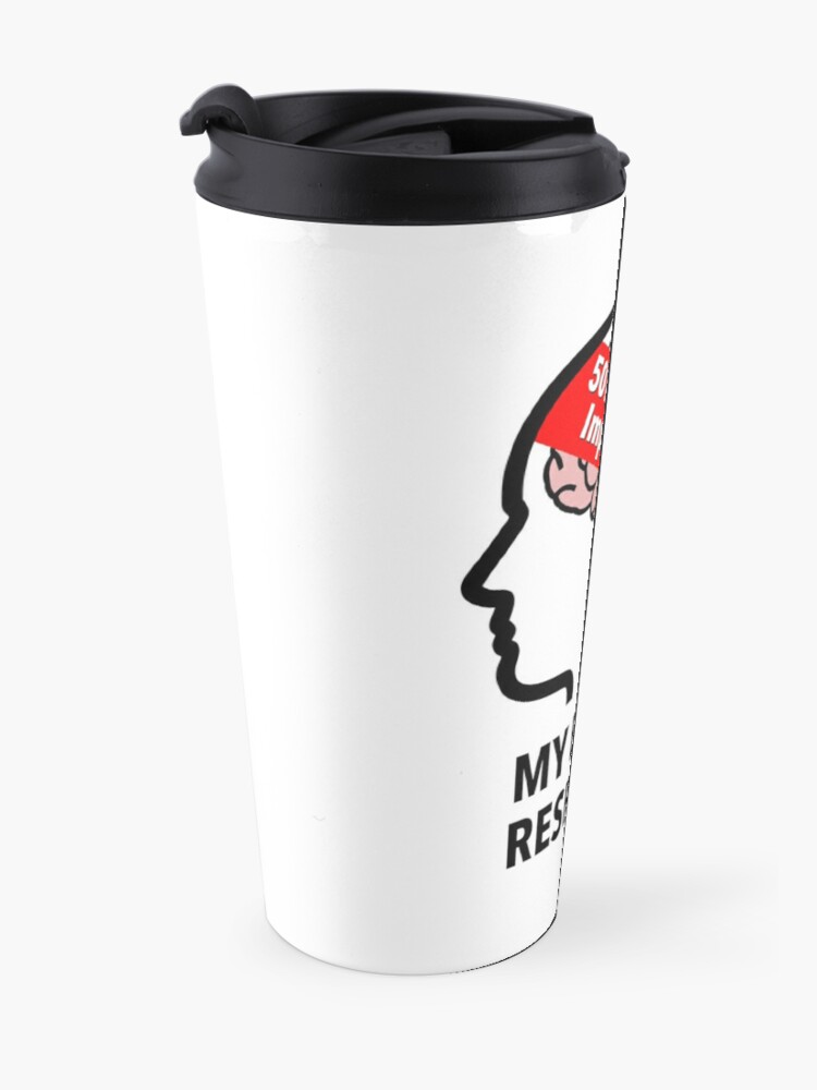 My Brain Response: 501 Not Implemented Travel Mug product image