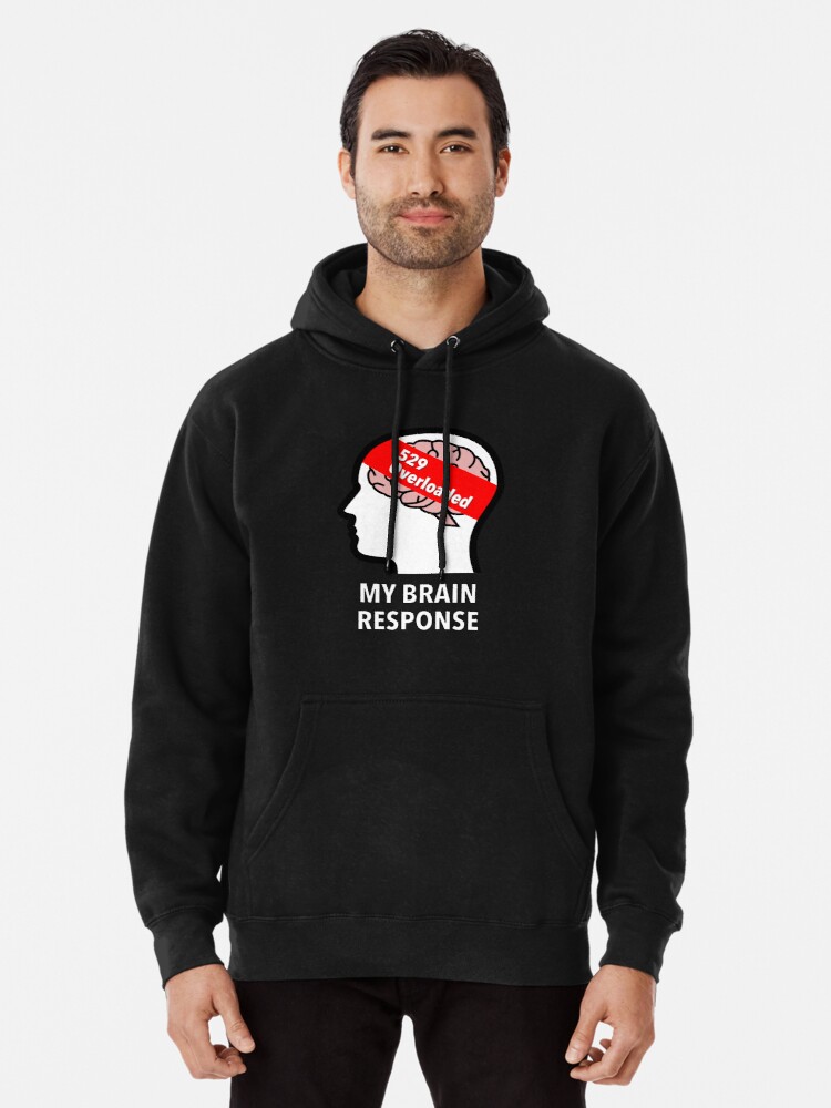 My Brain Response: 529 Overloaded Pullover Hoodie product image