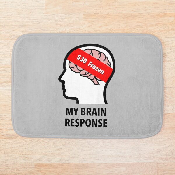My Brain Response: 530 Frozen Bath Mat product image