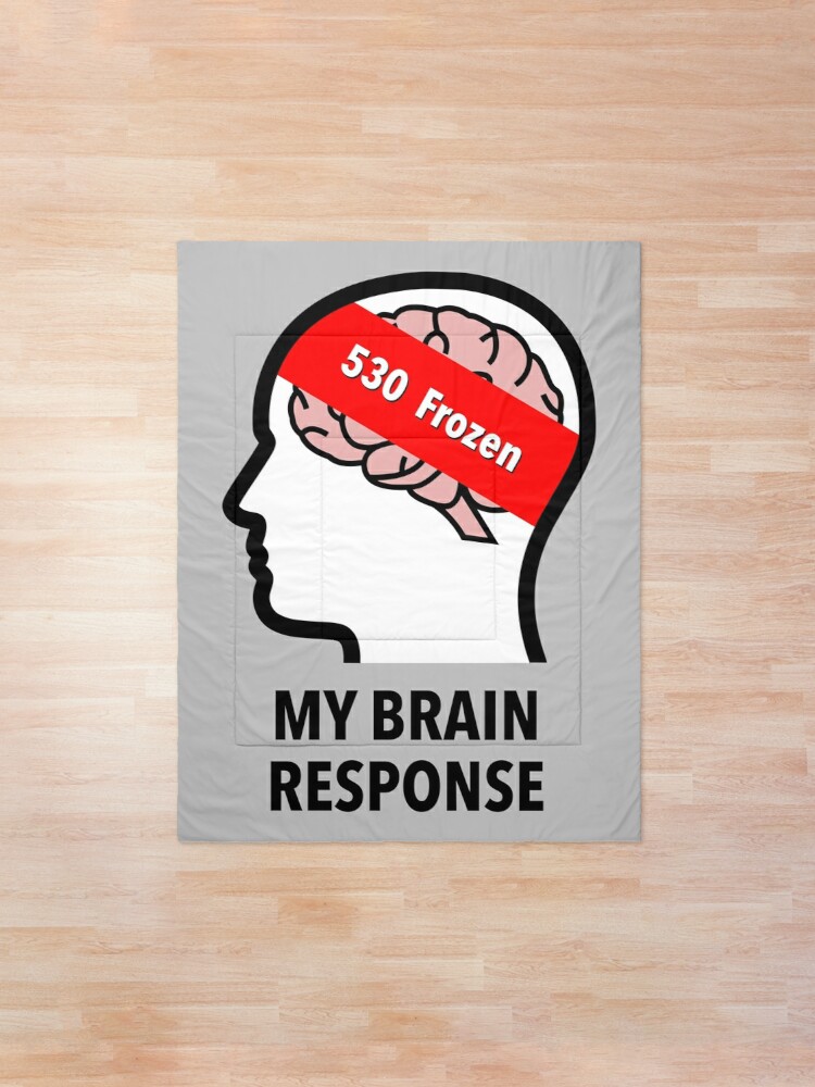 My Brain Response: 530 Frozen Comforter product image