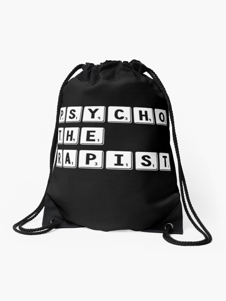 PsychoTheRapist - Identity Puzzle Drawstring Bag product image