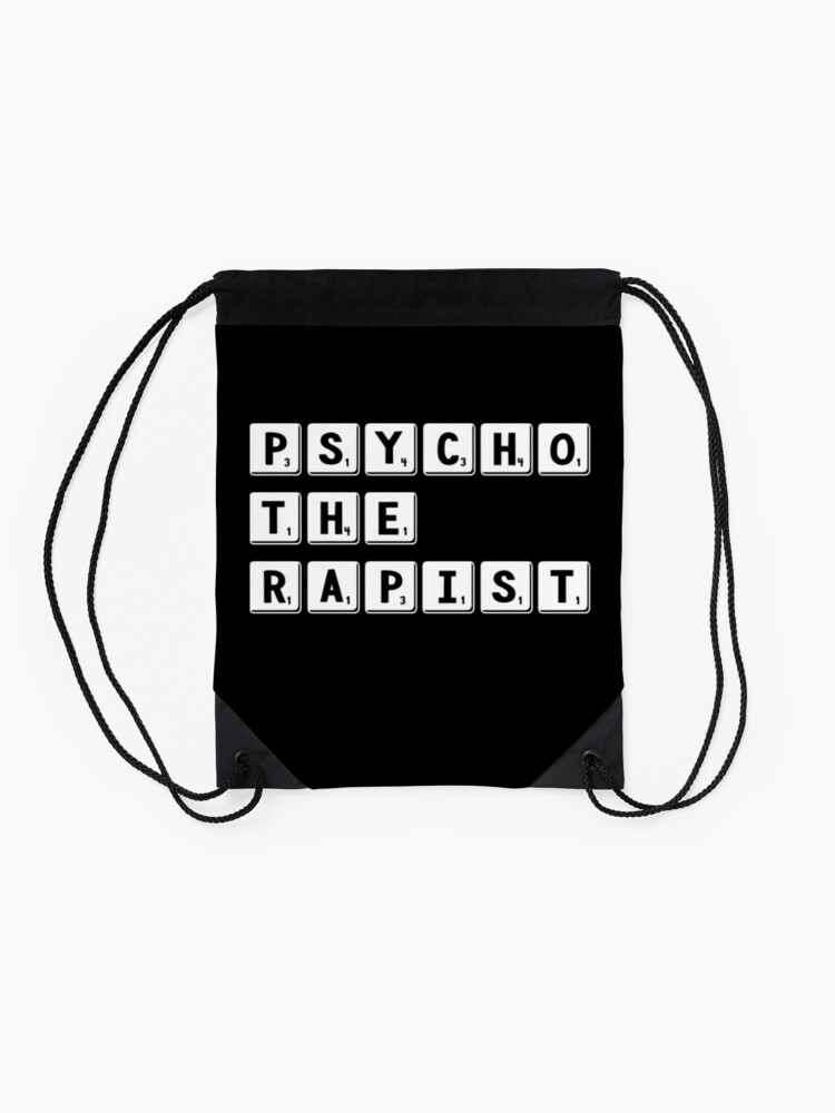 PsychoTheRapist - Identity Puzzle Drawstring Bag product image