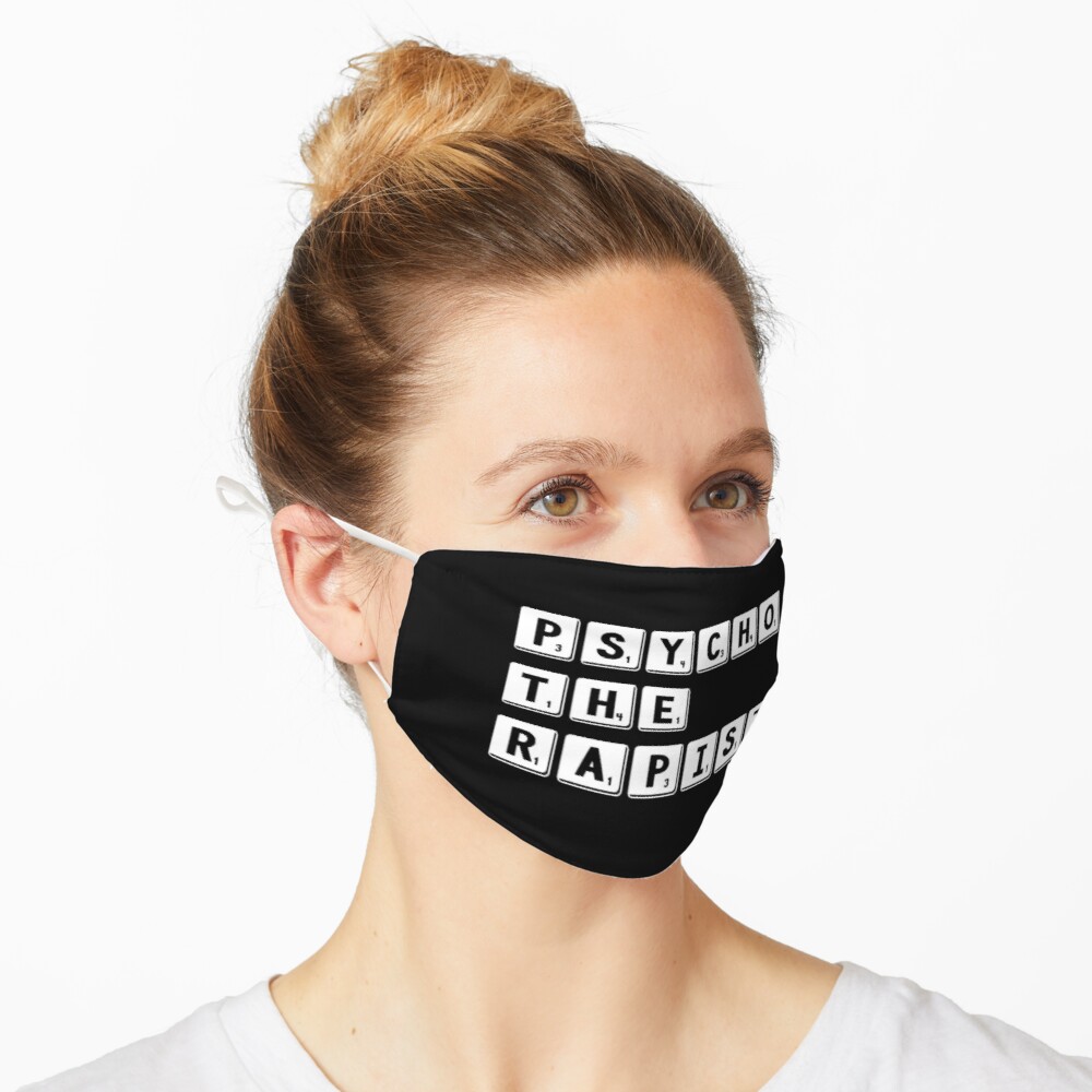 PsychoTheRapist - Identity Puzzle Flat 2-layer Mask product image