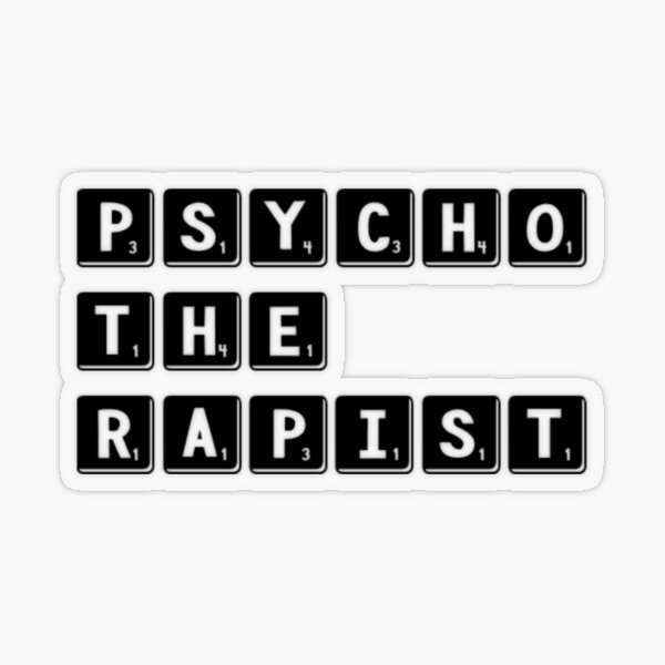 PsychoTheRapist - Identity Puzzle Glossy Sticker product image