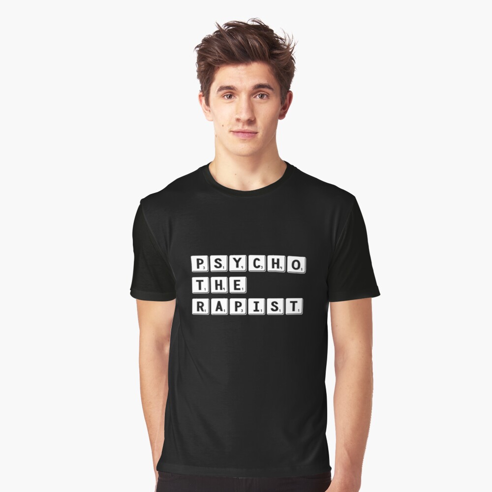 PsychoTheRapist - Identity Puzzle Graphic T-Shirt