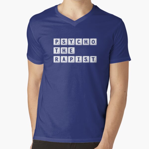 PsychoTheRapist - Identity Puzzle V-Neck T-Shirt product image