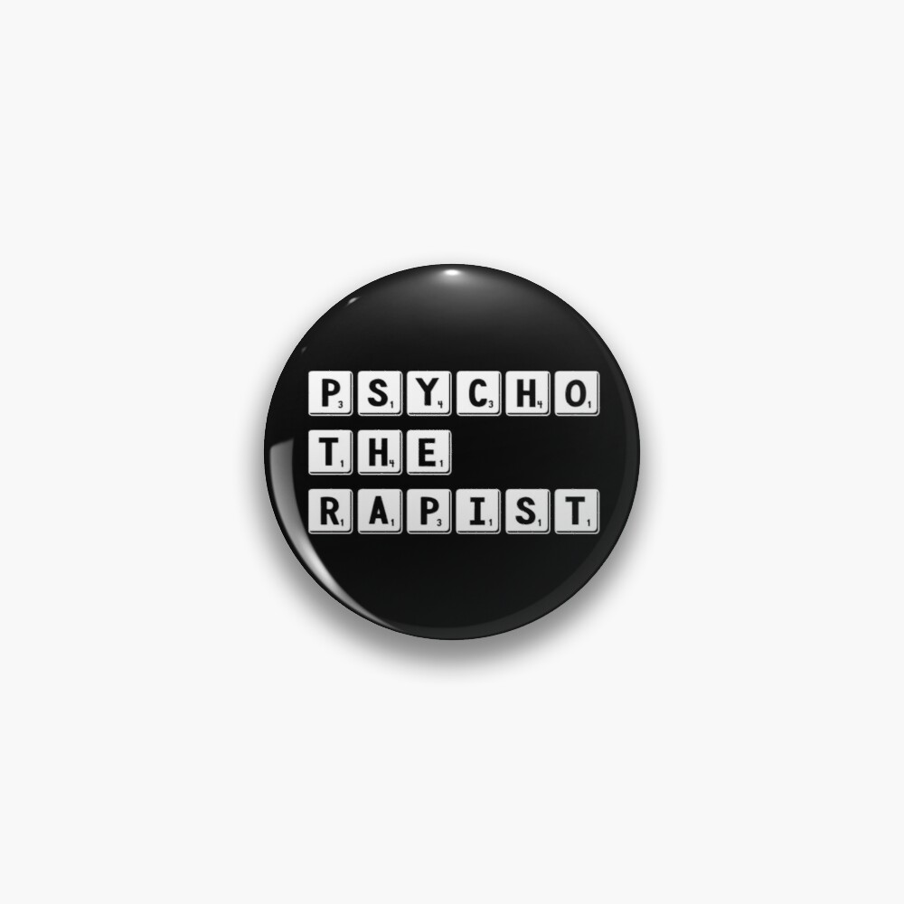 PsychoTheRapist - Identity Puzzle Pinback Button product image